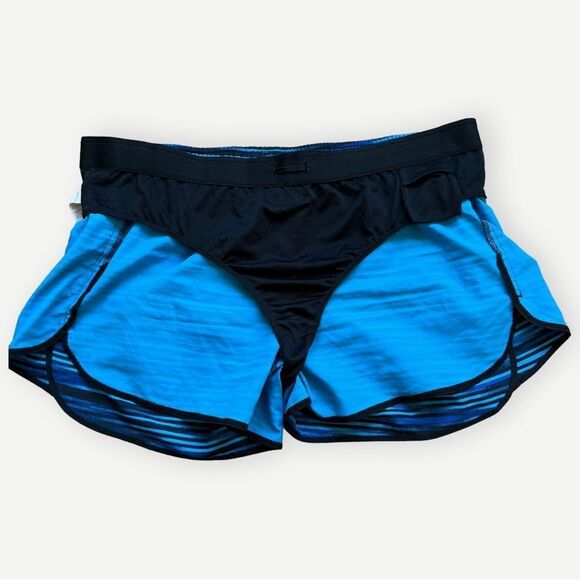 Hanes Lightweight Athletic Blue Running Shorts. Built-In Briefs. XXL. Plus. - Picture 4 of 11